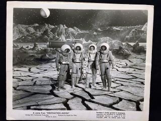 Rare Vintage Destination Moon (1950) Culver Pictures Press Kit Photos (8) Nm