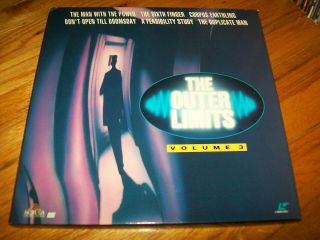 The Outer Limits 3 - Laserdisc Ld Boxed Set Volume 3 Very Good Rare Three Iii