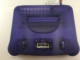 N64 Funtastic Grape Purple Console RARE OEM Nintendo Unit Only Fast SAFE Ship 4