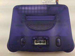 N64 Funtastic Grape Purple Console RARE OEM Nintendo Unit Only Fast SAFE Ship 5