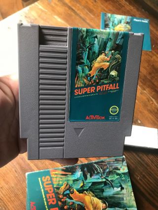 Pitfall Nintendo Entertainment System 1987 Complete Box CIB NES Vtg Rare 8