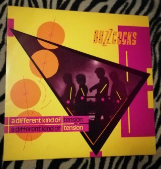 Buzzcocks A Different Kind Of Tension 12 " Vinyl Lp,  Inner 1979 Rare Punk