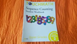 Touchmath Sequence Counting Student Workbook 2 Upper Grades Tm958 Teachers Rare