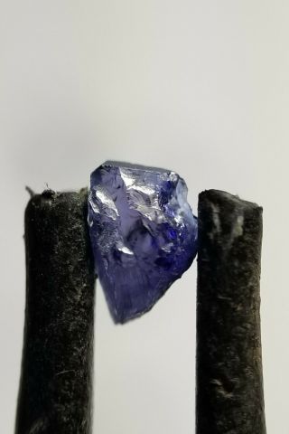 Rare benitoite crystals from the gem mine in California (BHW 33) 4