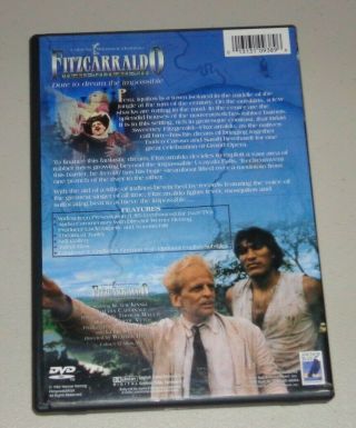 Fitzcarraldo {DVD 1999 Special Edition} Werner Herzog Klaus Kinski 1982 OOP RARE 2