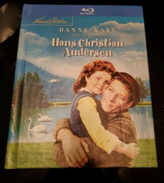 Hans Christian Andersen (blu - Ray Digibook) Danny Kaye Oop Rare 1952