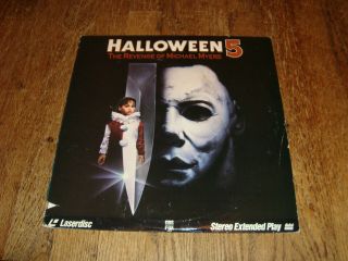 Halloween 5 (1989) Horror Rare Laserdisc Movie Ld Cbs/fox Home Video Laser Disc