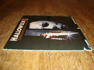 HALLOWEEN 5 (1989) Horror RARE LASERDISC MOVIE LD CBS/FOX Home Video LASER DISC 3