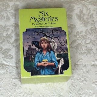 Six Mysteries By Wylly Folk St.  John - Rare Six Book Box Set 1970s Paperback