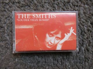 The Smiths " Louder Than Bombs " 1987 Sire Ex/ex - Rare Oop Tape W/lyrics Insert