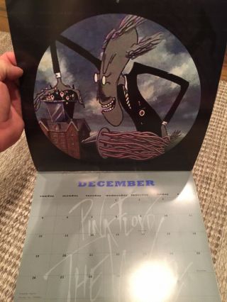 Pink Floyd “ THE WALL” 2004 Very Rare Calendar Roger Waters England Exclusive 5