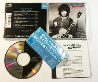Gary Moore / Wild Frontier Cd Japan Virgin Japan 32vd - 1072 W/obi Rare