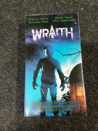 Rare Vintage The Wraith 1986 Vhs Release Lightning Video 1997 Charlie Sheen