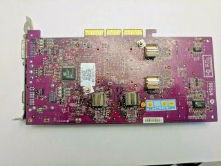 RARE PNY VCGF4TI46PB Nvidia GeForce4 Ti4600 128MB DDR AGP Graphics Card MS - 8872 2