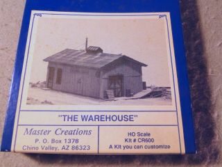 Master Creations Ho Scale The Warehouse Rare Vintage Multi - Media Kit