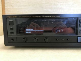 Rare Vintage Realistic STA - 2380 Digital Synthesized AM/FM Stereo Receiver 5