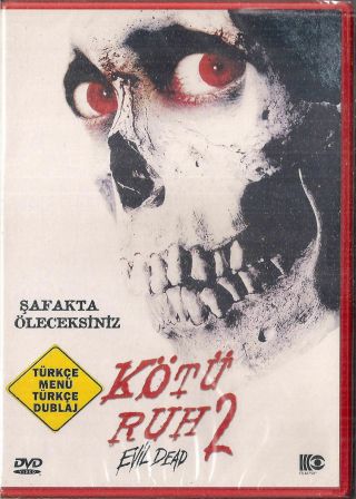 Sam Raimi Evil Dead Ii 1987 Horror Extreme Rare Turkish Dvd Very Hard To Find