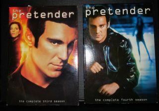 The Pretender - Season 3 & 4 (dvd,  8 - Disc Set 2005 & 6) Rare Oop From 1999 - Vg