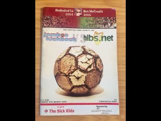 Jambos Kickback V Hibs.  Net.  Hibernian,  Hearts.  March 2006.  Rare