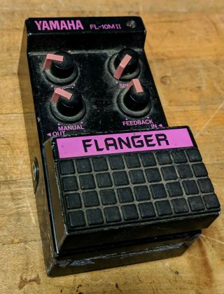 Yamaha Fl - 10mii Analog Flanger Rare Vintage Guitar Effect Pedal Mij Japan