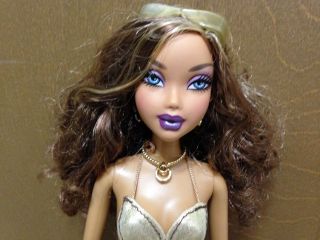 Barbie My Scene Bling Gold Metallic Bikini Madison Doll Highlighted Hair AA Rare 3