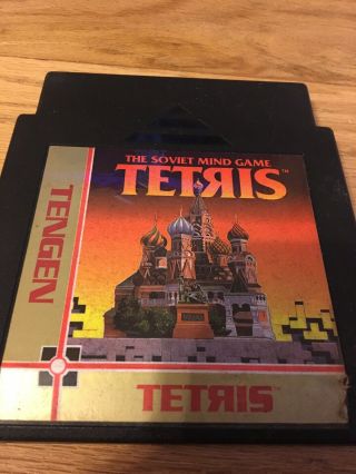 Tetris (tengen) Nes Nintendo Entertainment System,  1988 Very Rare Find
