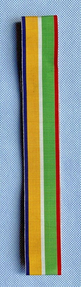 Rare Boer Medal Wound Ribbon,  Full Size Medal Ribbon,  Lint Voor Wonden