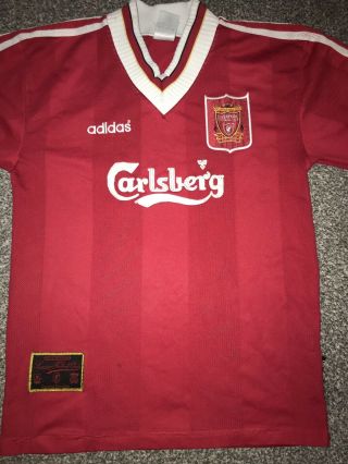 Liverpool Home Shirt 1995/96 Rare And Vintage