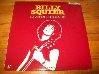 Billy Squier - Live In The Dark Laserdisc Rare Music Japan