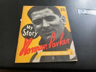 Norman Parker - - - My Story - - Booklet - - Stenner 