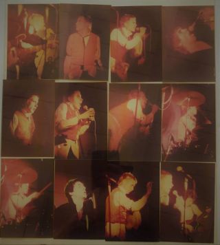 20 Rare Unpublished Sex Pistols Concert Photos W/matlock On Real Kodak Cardstock