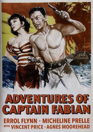 Adventures Of Captain Fabian - Olive Films - (dvd,  2015) - Oop/rare - - W/insert