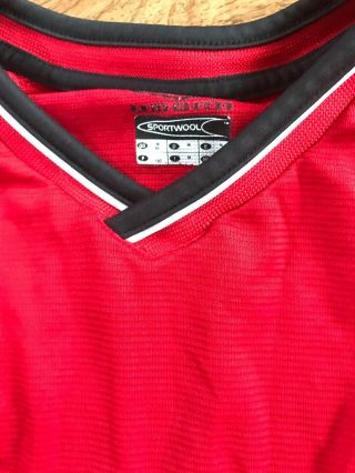 Manchester United Football Shirt Medium 2000 - 2002 Rare 5