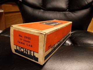 Lionel Rare 2955 Tanker Box W Insert