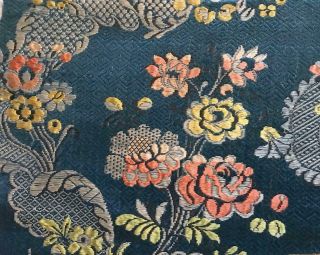 Rare 18th Century Silk Floral Brocade C1750s,  Spitalfields,  Lyon 236