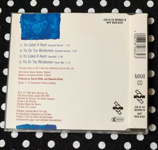 Depeche Mode - It’s Called A Heart Rare CD Single 2