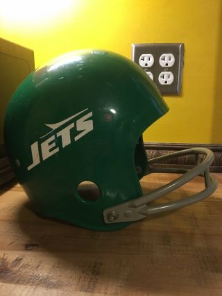 Rare Vintage 1979 York Jets Rawlings Medium Football Helmet Ny Nfl Sports
