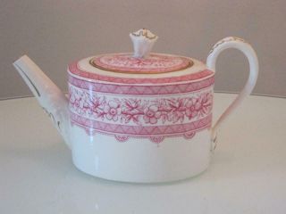 Stunning Rare Antique Aynsley Porcelain Teapot (c.  1884)