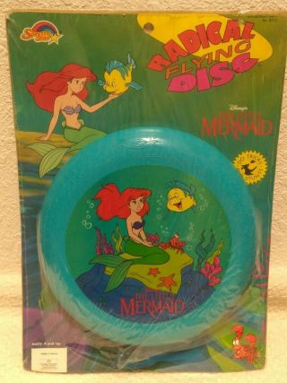 Disney The Little Mermaid Frisbee Disc By Spectra Star Rare Vintage,  Mexico