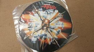 Anthrax Bring The Noise / I Am The Law Island 10 Is 490 Rare 10 " Pic Disc