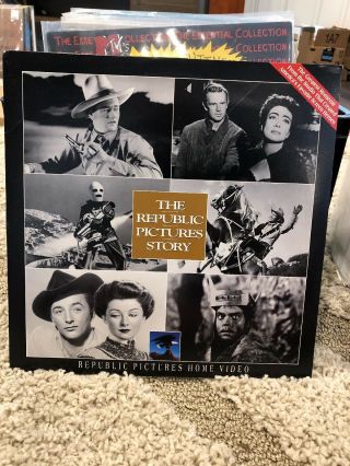 The Republic Pictures Story Laserdisc - Very Rare