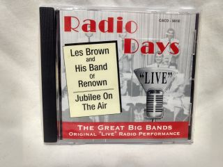 Rare Radio Days Live The Great Big Bands Les Brown And His Band Of Renown Cd6464