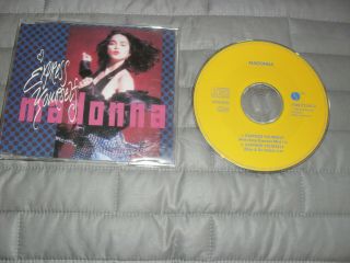 Madonna - Express Yourself - Rare Yellow Label - Cd Single