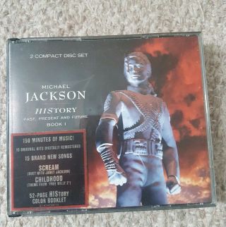 MICHAEL JACKSON - History - The Very Best Of - Greatest Hits 2 CD Rare promo 2
