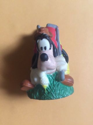 Disney Goofy Soft Vinyl Golfer Squeeze Flash Light Rare
