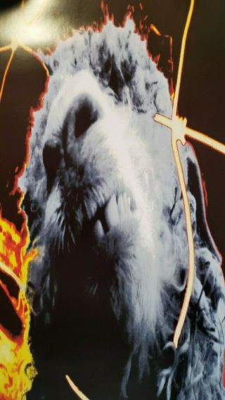 Rare 1993 Pearl Jam Vs Sheep Fencing Album Promo Poster 24x36 Versus,