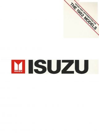 Isuzu I - Mark & P 