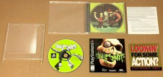 Skullmonkeys (sony Playstation 1,  1997) Ps1 Complete Cib Skull Monkeys Very Rare