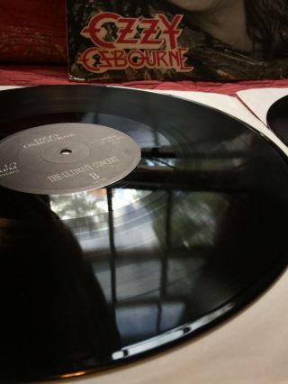 Ozzy Osbourne Bootleg Live LP Ultimate Concert LA 87 Rare Vinyl Not TMOQ TAKRL 8