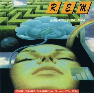 R.  E.  M.  (rem) - Live Philadelphia 1984 (rare 1994 Cd)